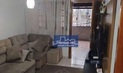 Sobrado com 2 dormitórios à venda, 160 m² - jardim monções - santo andré/sp
