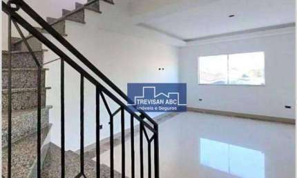 Cobertura com 2 dormitórios para alugar, 110 m² - Campestre - Santo André/SP