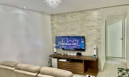 Apartamento com 2 dormitórios à venda, 55 m² - planalto - são bernardo do campo/sp