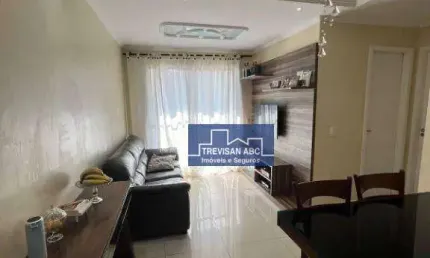 Apartamento com 2 dormitórios à venda, 55 m² - Conjunto Residencial Pombeva - São Bernardo do Campo/SP