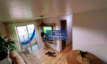Apartamento com 2 dormitórios à venda, 60 m² - Parque São Vicente - Mauá/SP