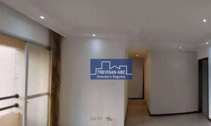 Apartamento com 3 dormitórios para alugar, 79 m² - Planalto - São Bernardo do Campo/SP