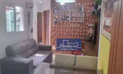 Apartamento com 2 dormitórios à venda, 50 m² - Jardim Las Vegas - Santo André/SP
