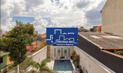 Sobrado com 3 dormitórios para alugar, 170 m² - Assunção - São Bernardo do Campo/SP