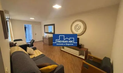 Apartamento com 3 dormitórios à venda, 89 m² - Campestre - Santo André/SP