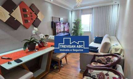 Apartamento com 2 dormitórios à venda, 51 m² - Parque das Nações - Santo André/SP