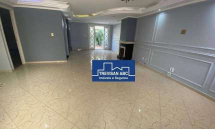 Sobrado em condomínio fechado, com 5 dormitórios para alugar, 389 m² - Jardim São Caetano - São Caetano do Sul/SP