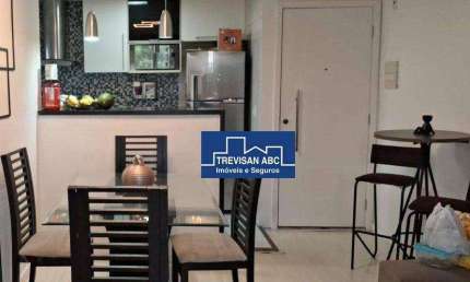 Apartamento com 3 dormitórios para alugar, 62 m² - Planalto - São Bernardo do Campo/SP