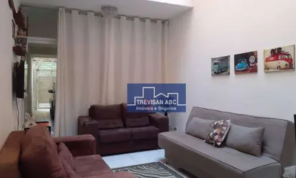 Sobrado com 3 dormitórios à venda, 104 m² - Vila Marina - Santo André/SP