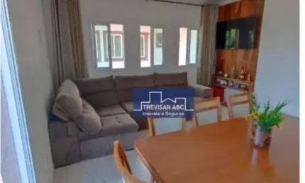 Sobrado com 3 dormitórios à venda, 125 m² - jardim vila rica - santo andré/sp