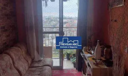 Apartamento com 2 dormitórios à venda, 55 m² - jardim santa cristina - santo andré/sp