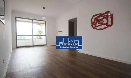 Apartamento com 2 dormitórios para alugar, 80 m² - vila valparaíso - santo andré/sp
