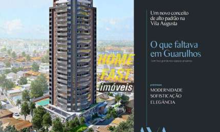 Apartamentos à venda, 172 m² a partir de R$ 1.843.954 - Vila Augusta - Guarulhos/SP