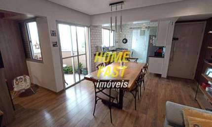 Apartamento com 2 dormitórios à venda, 90 m² por R$ 570.000,00 - Vila Augusta - Guarulhos/SP