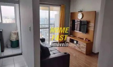 Apartamento com 2 dormitórios à venda, 54 m² por r$ 405.000,00 - vila paulista - guarulhos/sp