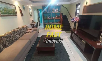Sobrado com 3 dormitórios à venda, 250 m² por R$ 950.000,00 - Parque Continental I - Guarulhos/SP
