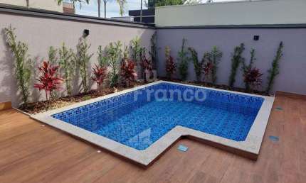 Casa em Condomínio para Venda em Sumaré, Residencial Real Parque Sumaré, 4 dormitórios, 4 suítes, 5 banheiros, 4 vagas