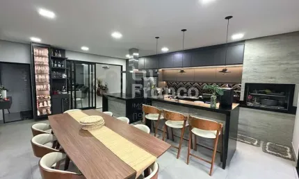 Casa em Condomínio para Venda em Paulínia, Parque Brasil 500, 4 dormitórios, 4 suítes, 6 banheiros, 2 vagas