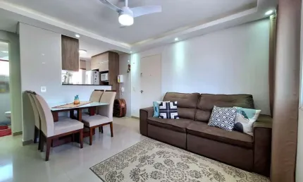 Apartamento para Venda em Sumaré, Residencial Real Parque Sumaré, 2 dormitórios, 1 banheiro, 1 vaga