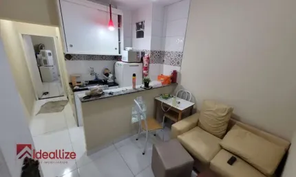 Apartamento com 1 quarto à venda no Centro, Guarapari , 34 m2 por R$ 245.000