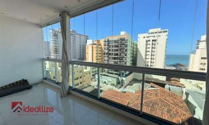 Apartamento com 3 quartos à venda na Praia do Morro, Guarapari , 110 m2 por R$ 1.100.000