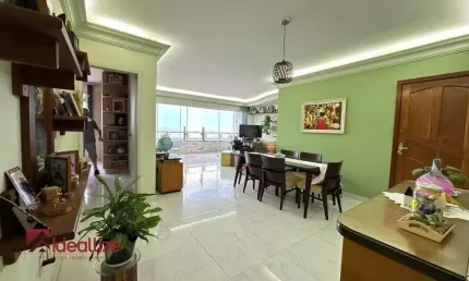Apartamento com 3 quartos à venda na praia do morro, guarapari , 150 m2 por r$ 1.100.000