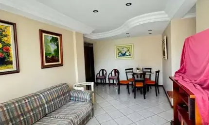 Apartamento com 3 quartos à venda no centro, guarapari , 100 m2 por r$ 590.000