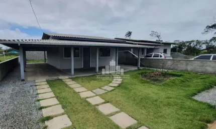 Casa com 2 quartos à venda na loteamento albatroz 2, praia do ervino, são francisco do sul, 56 m2 por r$ 286.200