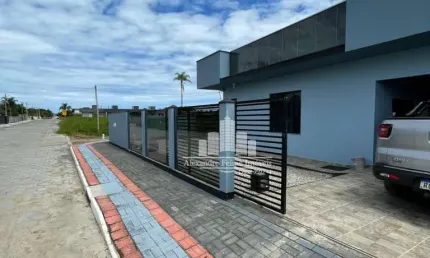 Casa com 3 quartos à venda na avenida claudiomiro vizoto, 779, praia do ervino, são francisco do sul, 66 m2 por r$ 450.000