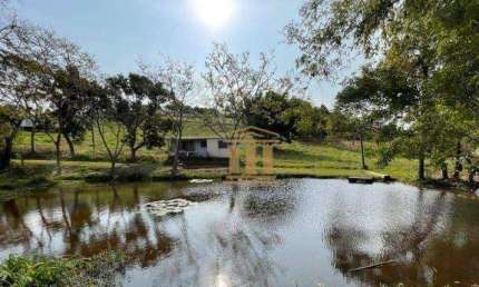 Linda Chácara com 4 dormitórios à venda, 15000 m² por R$ 1.200.000 - Chácaras Rurais de Guararema - Jacareí/SP