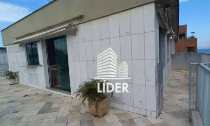Cobertura com 4 dormitórios à venda, 269 m² por r$ 1.500.000,00 - praia do forte - cabo frio/rj