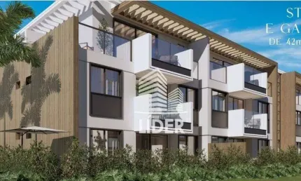Apartamento com 1 dormitório à venda, 42 m² por R$ 560.985,75 - Praia do Forte - Cabo Frio/RJ