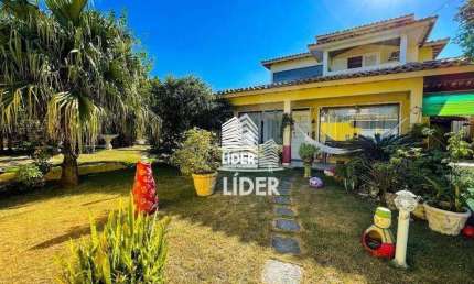 Casa com 4 dormitórios à venda, 308 m² por R$ 2.500.000,00 - Jardim Excelsior - Cabo Frio/RJ