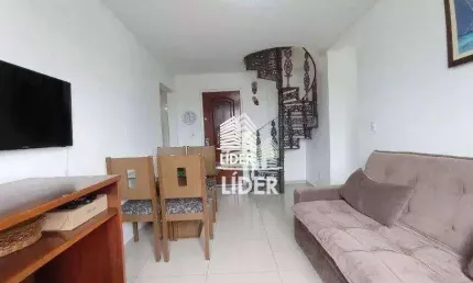 Cobertura com 3 dormitórios à venda, 134 m² por r$ 700.000,00 - praia do forte - cabo frio/rj