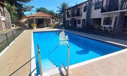 Casa com 3 dormitórios para alugar, 136 m² por R$ 3.354,00 - Portinho - Cabo Frio/RJ