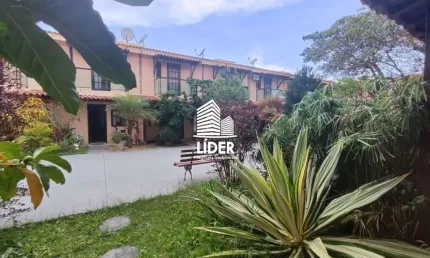 Casa com 2 dormitórios para alugar, 66 m² por r$ 2.202,00/ano - palmeiras - cabo frio/rj