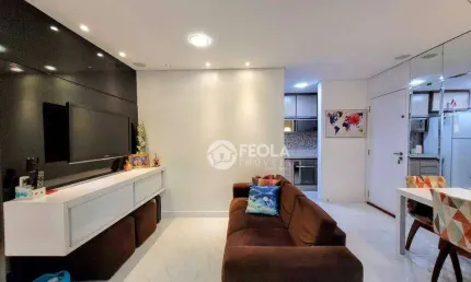 Apartamento com 3 dormitórios à venda, 67 m² por r$ 375.000,00 - jardim dona judith - americana/sp