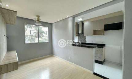 Apartamento com 2 dormitórios à venda, 50 m² por R$ 212.000,00 - Chácara Letônia - Americana/SP