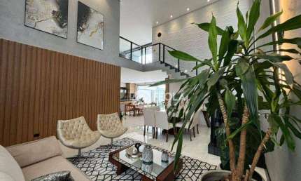 Casa com 3 dormitórios à venda, 300 m² por R$ 2.700.000,00 - Condomínio Phillipson Park - Americana/SP