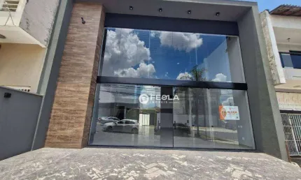 Salão para alugar, 228 m² por r$ 7.230,00/mês - jardim dona regina - santa bárbara d'oeste/sp