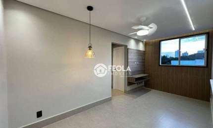 Apartamento com 2 dormitórios para alugar, 55 m² por R$ 2.332,02/mês - Jardim Colina - Americana/SP