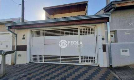 Casa com 4 dormitórios para alugar, 208 m² por R$ 2.687,00/mês - Jardim Boer I - Americana/SP