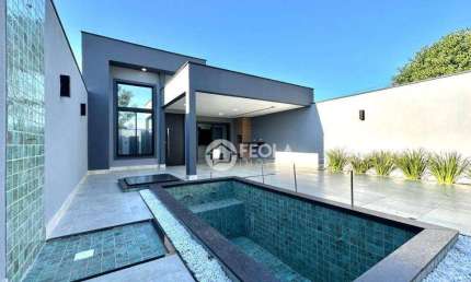 Casa com 3 dormitórios à venda, 106 m² por R$ 950.000,00 - Terra Azul - Santa Bárbara D'Oeste/SP