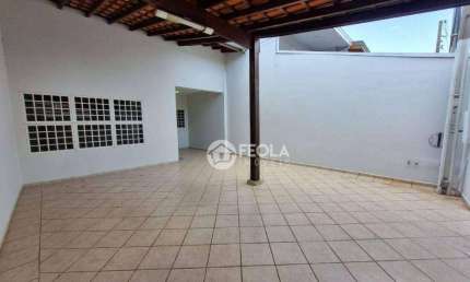 Casa com 3 dormitórios para alugar, 126 m² por R$ 2.585,00/mês - Parque Residencial Jaguari - Americana/SP