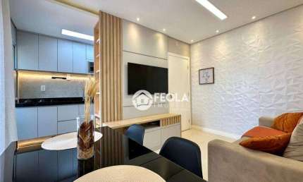 Apartamento com 2 dormitórios à venda, 53 m² por R$ 395.000,00 - Jardim Bela Vista - Americana/SP