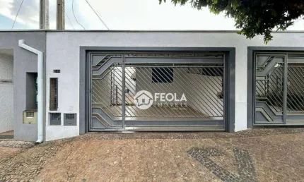 Casa com 2 dormitórios para alugar, 111 m² por R$ 2.365,00/mês - Cidade Jardim II - Americana/SP