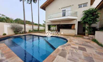 Casa com 3 dormitórios para alugar, 404 m² por R$ 11.334,05/mês - Jardim Ipiranga - Americana/SP