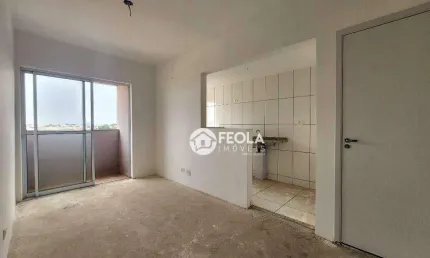 Apartamento com 2 dormitórios à venda, 52 m² por R$ 275.000,00 - Vila Jones - Americana/SP