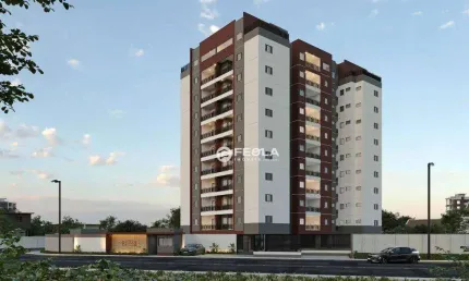 Apartamento com 3 dormitórios à venda, 81 m² por R$ 483.926,96 - Vila Frezzarim - Americana/SP