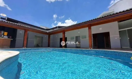 Casa com 3 dormitórios para alugar, 293 m² por r$ 5.294,00/mês - jardim jacyra - americana/sp